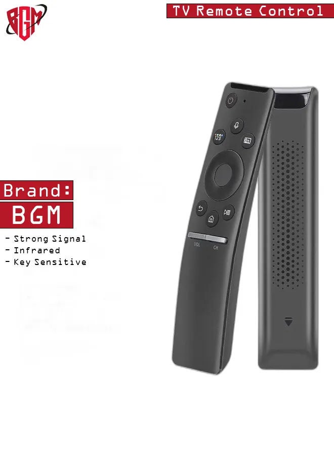 Universal Voice Remote Control for Samsung-Smart-TV-Remote Bluetooth Controller All Samsung LED QLED LCD 4K 8K UHD HDR 5 6 7 8 9 Series Flat Curved Crystal Smart TV