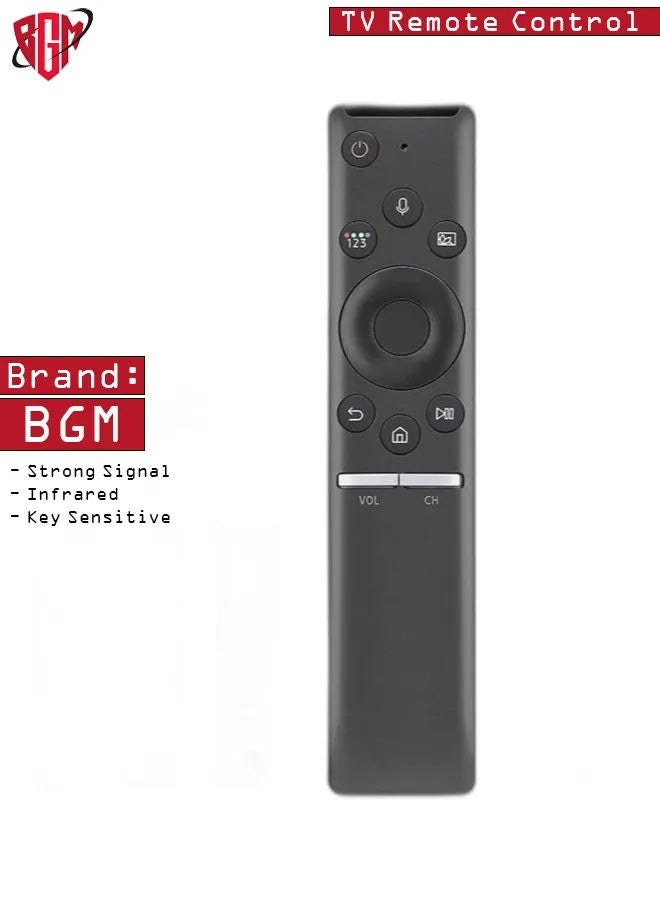 Universal Voice Remote Control for Samsung-Smart-TV-Remote Bluetooth Controller All Samsung LED QLED LCD 4K 8K UHD HDR 5 6 7 8 9 Series Flat Curved Crystal Smart TV