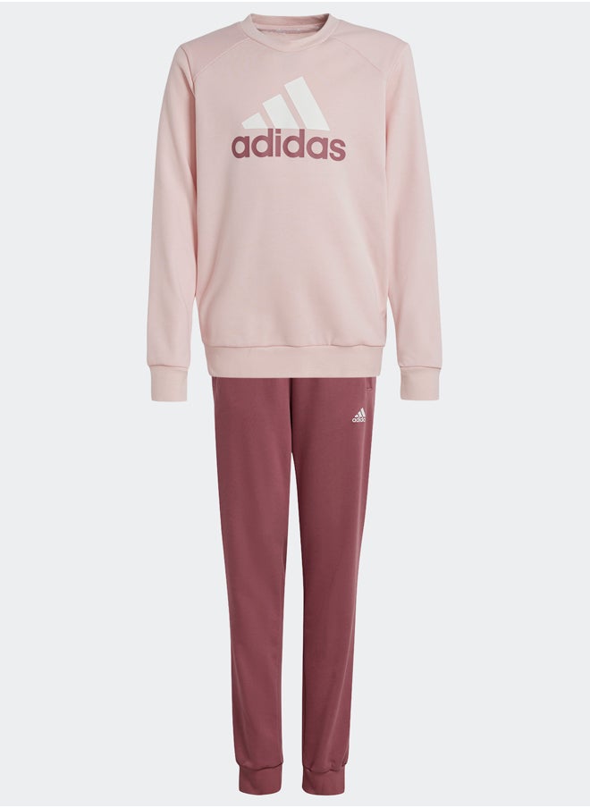 Adidas Essentials Big Logo French Terry Joggers Set Kids  - Image 1