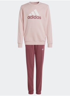 Adidas Essentials Big Logo French Terry Joggers Set Kids  - Image 3
