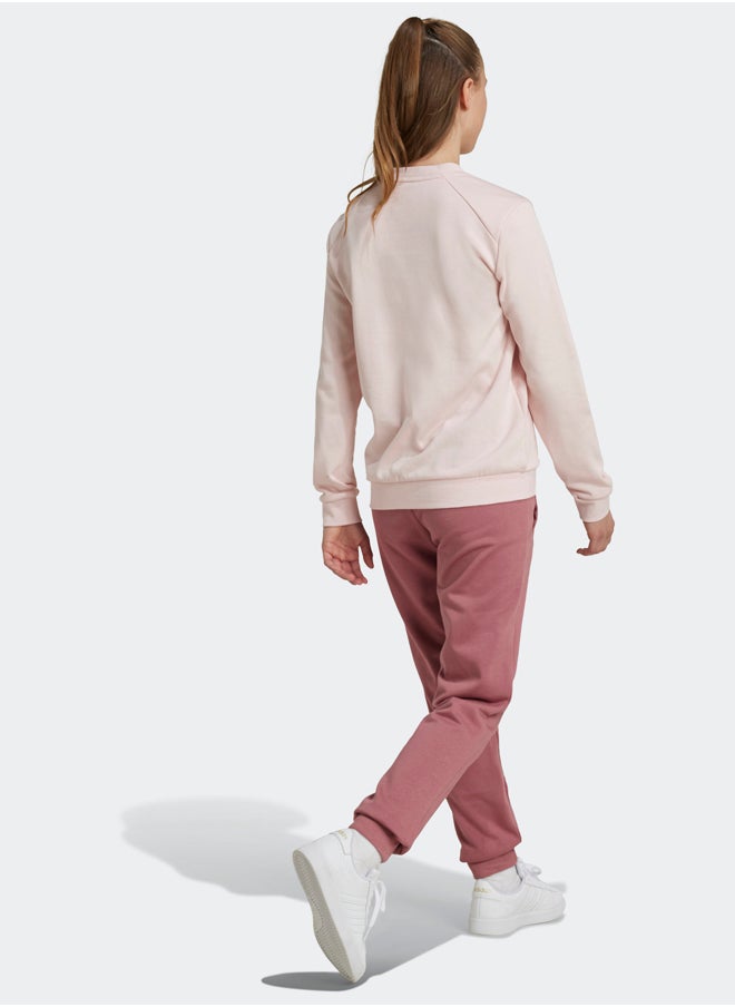 Adidas Essentials Big Logo French Terry Joggers Set Kids  - Image 2