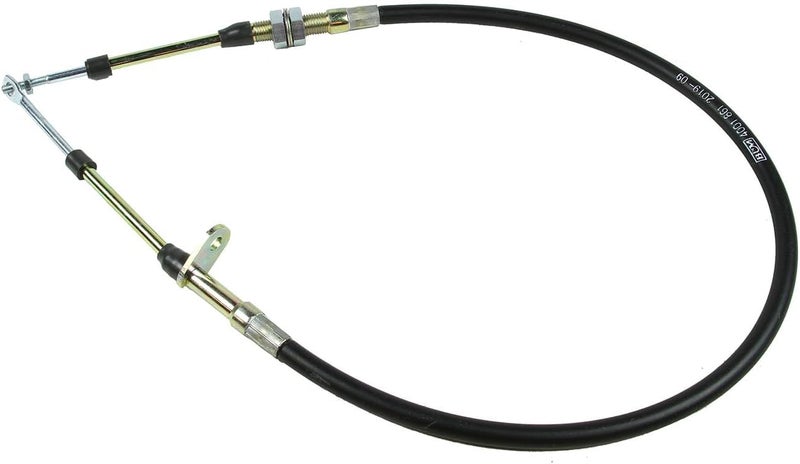 B&M Racing 3 Ft Super Duty Shift Cable, Black - Image 1