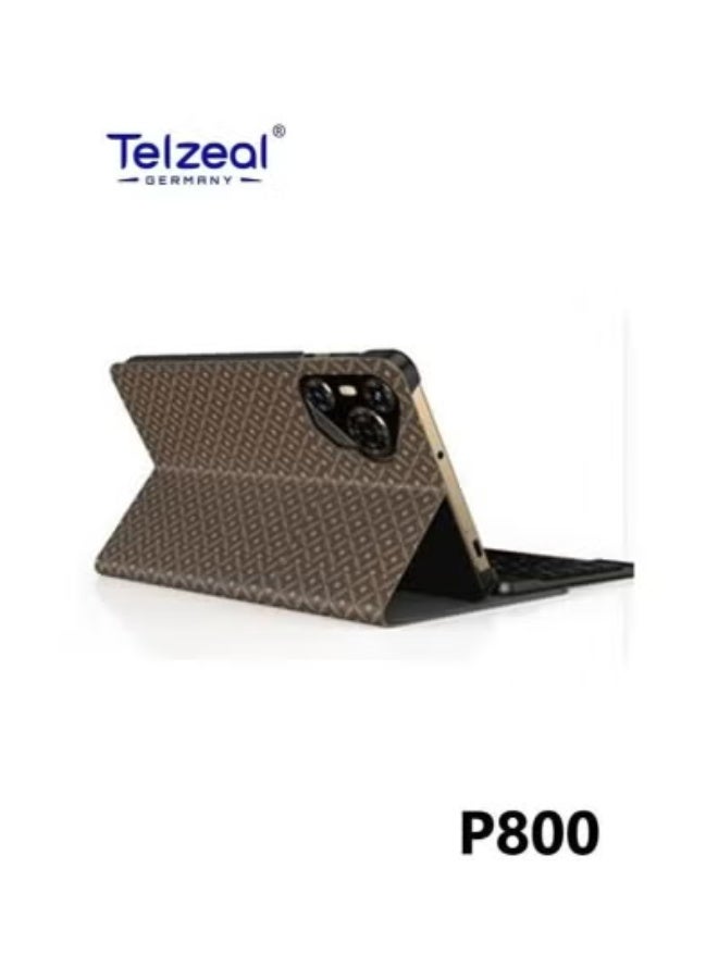 Telzeal P800 8-Inch Android 12 Tablet – 6GB RAM, 256GB Storage, Dual SIM 4G LTE + 5G WiFi, 5000mAh Battery, Dual Camera, Slim Grey Design with Wireless Keyboard for Work, Study & Entertainment - Image 5
