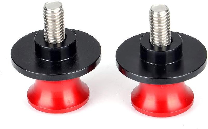 Goldfire 2pcs 8MM M8 X1.5 Motorcycle Swing arm Sliders Spools CNC Swing Arm Stand Screw for Kawasaki Z650 Z800 Z900 Z1000 Accessories(Red) - Image 5