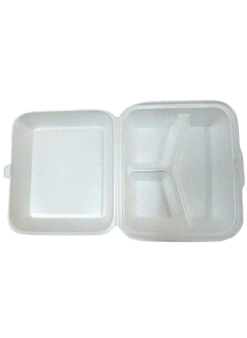 Disposable foam dishes with cover. 50 pieces - Image 1