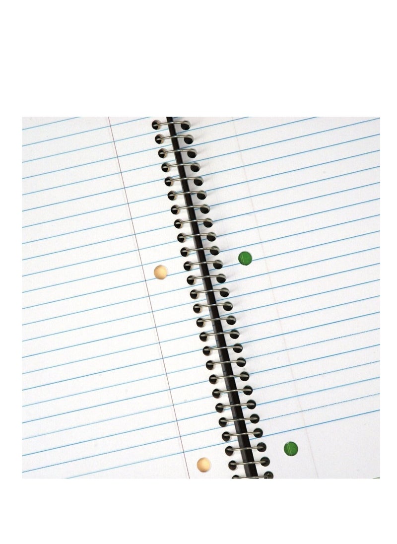 5-Subject Single Line Notebook With Grey Cover
