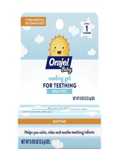Orajel Orajel Non-Medicated Cooling Teething Gel, Daytime, 0.125 Ounce  - Image 1
