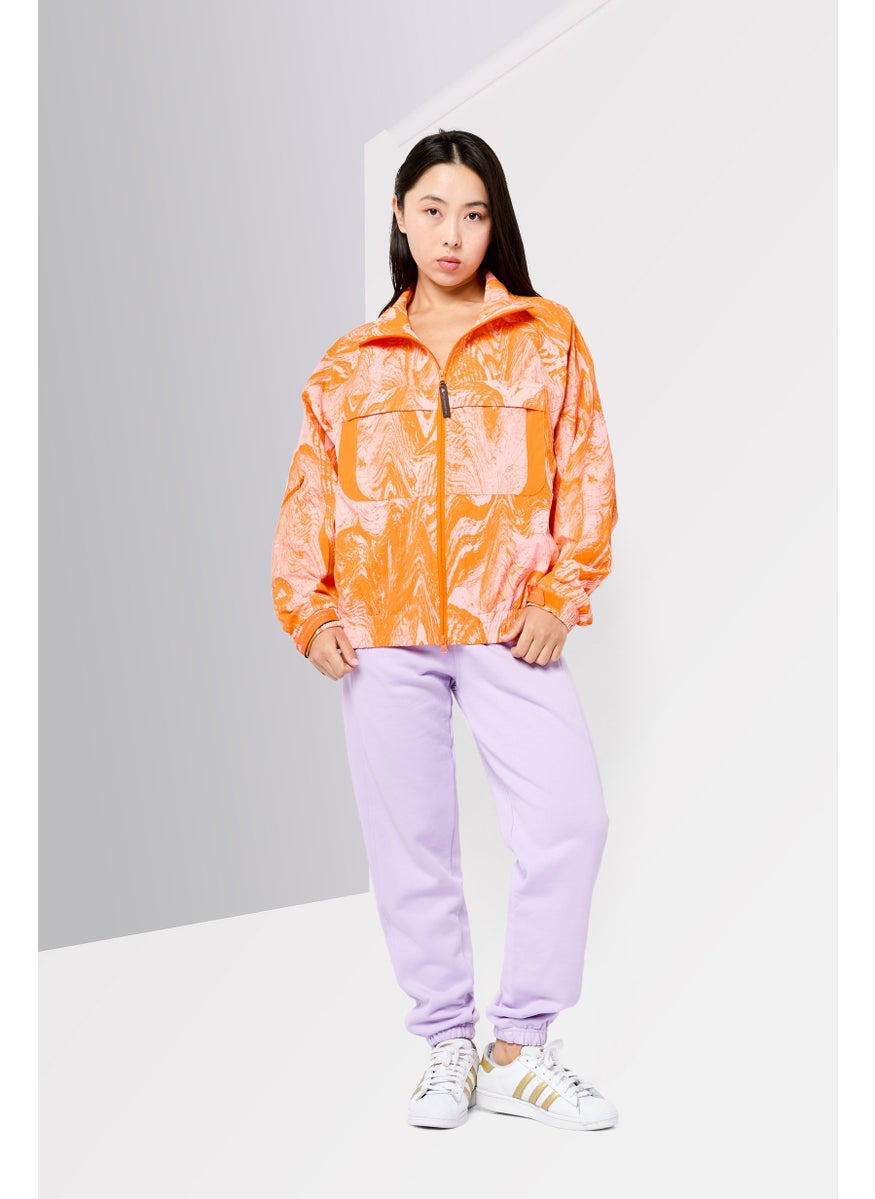Adidas Adidas X Stella McCartney Women Sportswear Fit Long Sleeve Outdoor Sweatshirt, Orange  - Image 2
