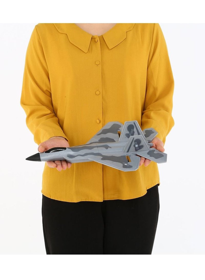 AROAQ RC Remote Radio Control Drones Airplanes F22 four Battery Toy Kids Gift - Image 5