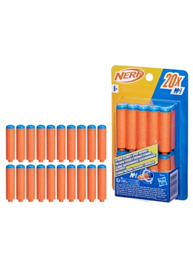 HASBRO - NERF Hasbro Nerf N Series N1 Darts 20-Pack - Image 1