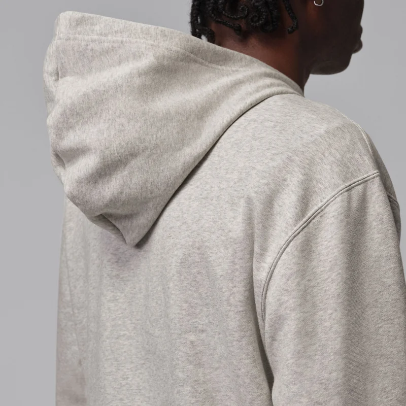 Jordan Grey Men's Jumpman Fleece Hoodie for Men | Best Price UAE