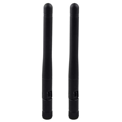 Futheda 2pcs 433MHz Folding Rod Antenna 3dBi SMA Male Omni-Directional Aerial + 15cm UFL MHF1 to SMA Female Pigtail Coaxial Cable for Wireless Network Router WiFi Cellular Telephone Handsets - Image 4
