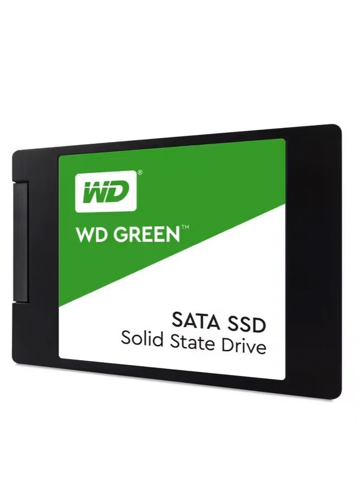 الرقمية الغربية قرص SSD مدمج للكمبيوتر الشخصي WD Green سعة 480 جيجابايت - SATA III بسرعة 6 جيجابايت/ثانية، مقاس 2.5 بوصة/7 مم  - Image 2