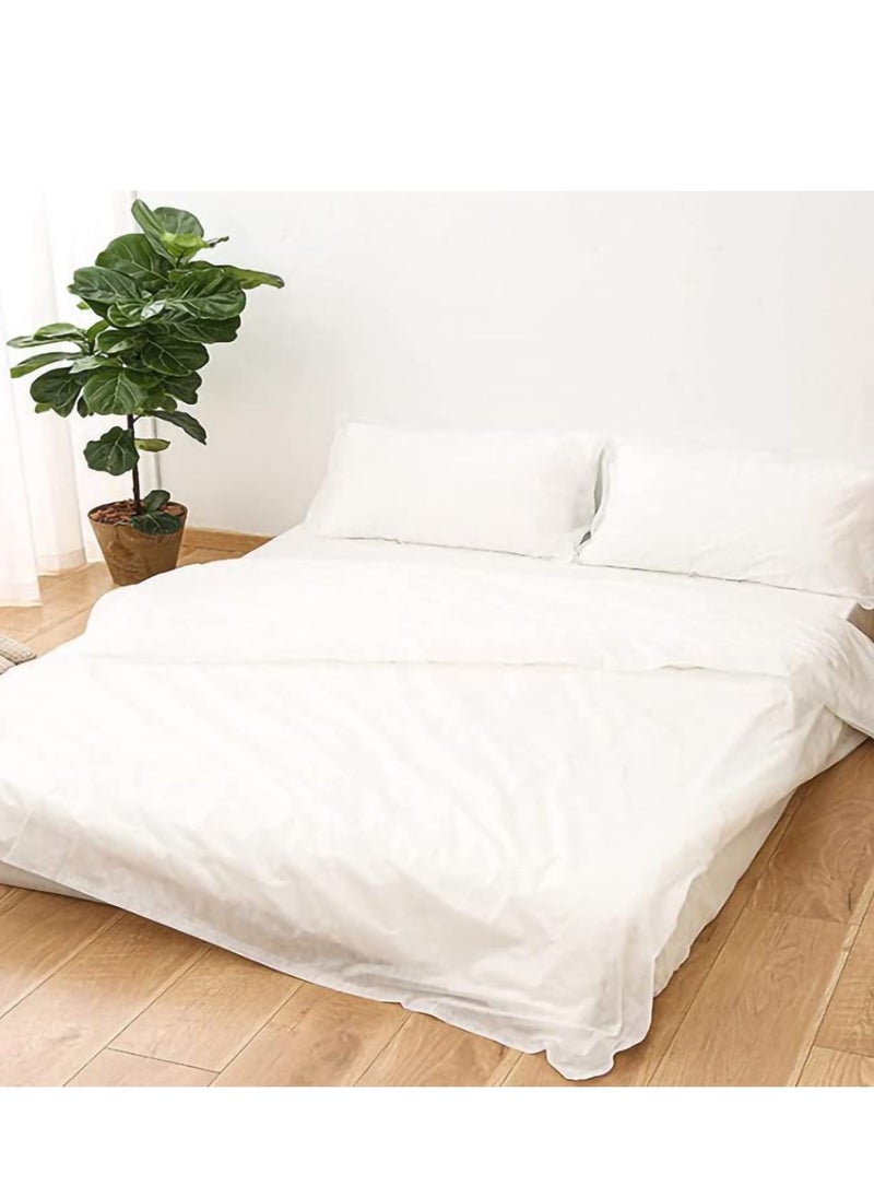 Portable Travel Disposable Set - 3-Piece Bedding Sheets for Hotels and Travel, Safe Healthy and Convenient  Comfortable Duvet Cover and Pillowcase Set for Hotels and Travel (3 Piece Set) - Image 5