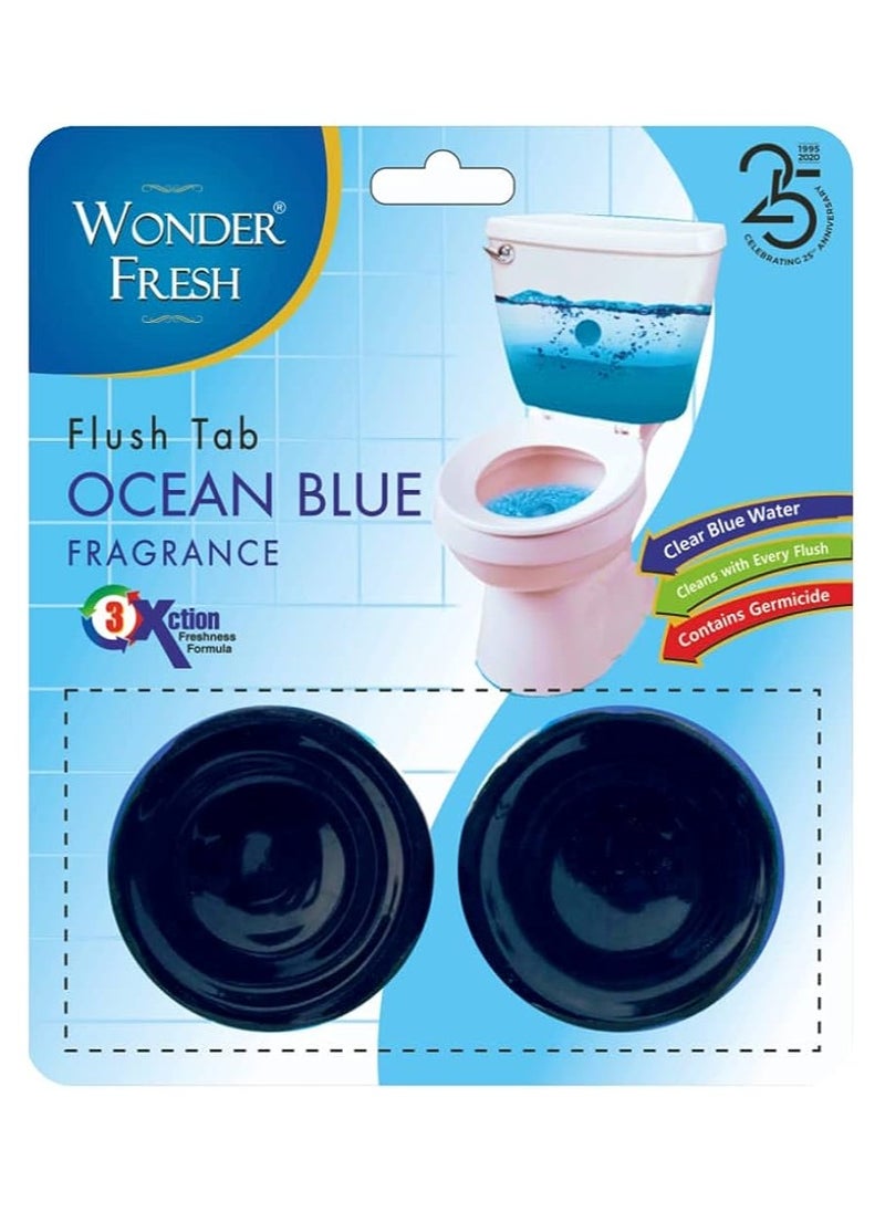 WONDER FRESH Toilet Block flushmatic rim block for toilet cleaner hygiene 150gmx3  - Image 5