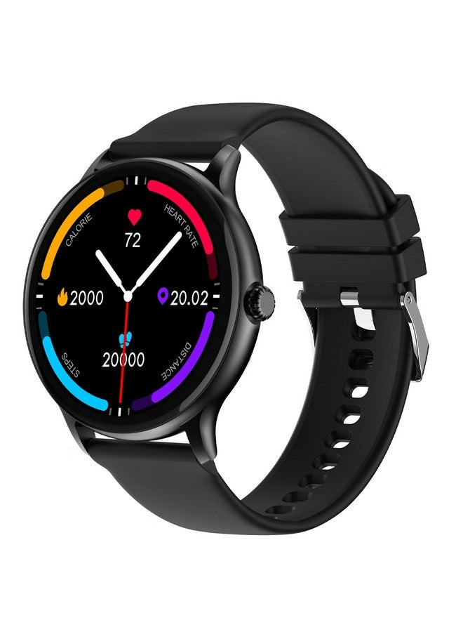 Fire-Boltt Phoenix Pro Smart Watch 1.39” HD Display, Bluetooth Calling, AI Voice Assistant, 120 Sports Modes, IP67 Waterproof, SpO2 Monitor, Smart Watch for Man & Woman- Black - Image 1