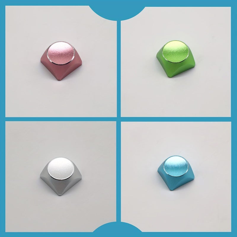 Xda Height Aluminum Alloy Keycap Pink Anodized Metal Key One Mechanical Keyboard - Image 3
