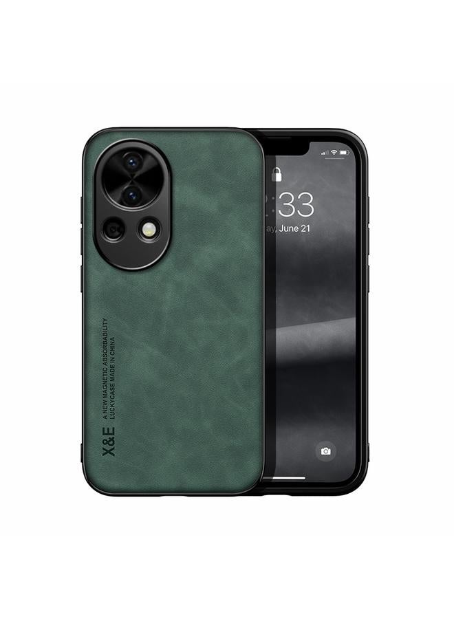 اس-توب جراب لهاتف Huawei nova 12 Pro جراب خلفي من الجلد المغناطيسي الملمس - Image 1