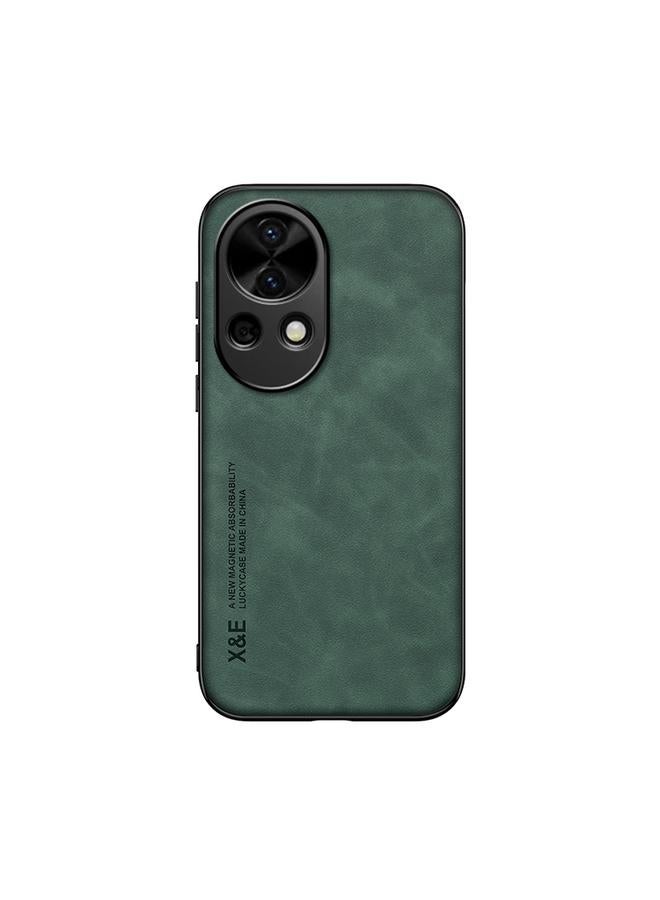 اس-توب جراب لهاتف Huawei nova 12 Pro جراب خلفي من الجلد المغناطيسي الملمس - Image 2