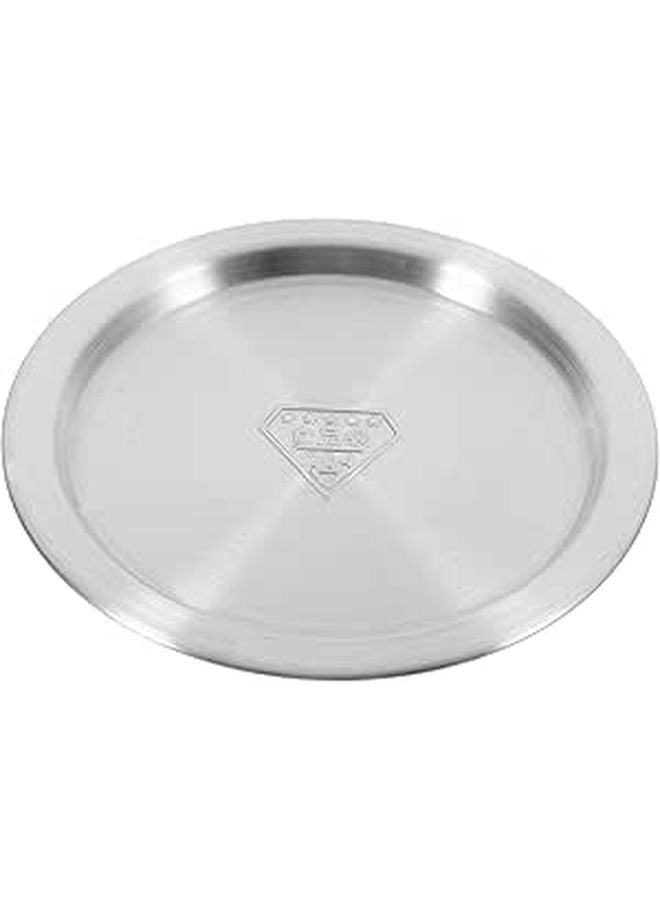 14cm Stainless Steel Universal Pot Lid Anti Boil Over Cover for Saucepan Frying Pan Milk Simmering - Image 1