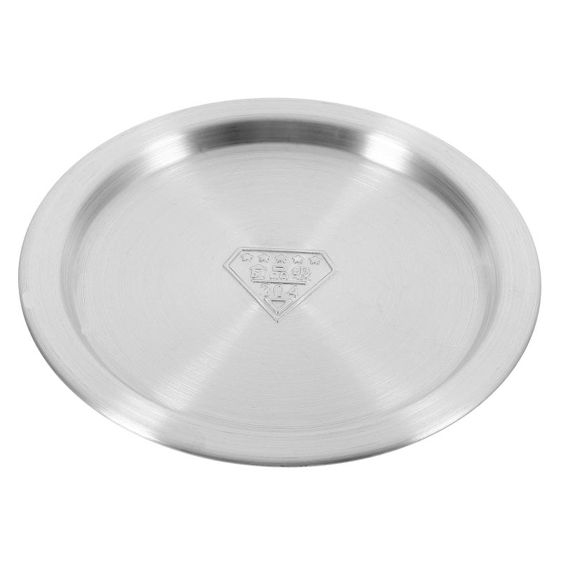 14cm Stainless Steel Universal Pot Lid Anti Boil Over Cover for Saucepan Frying Pan Milk Simmering - Image 2