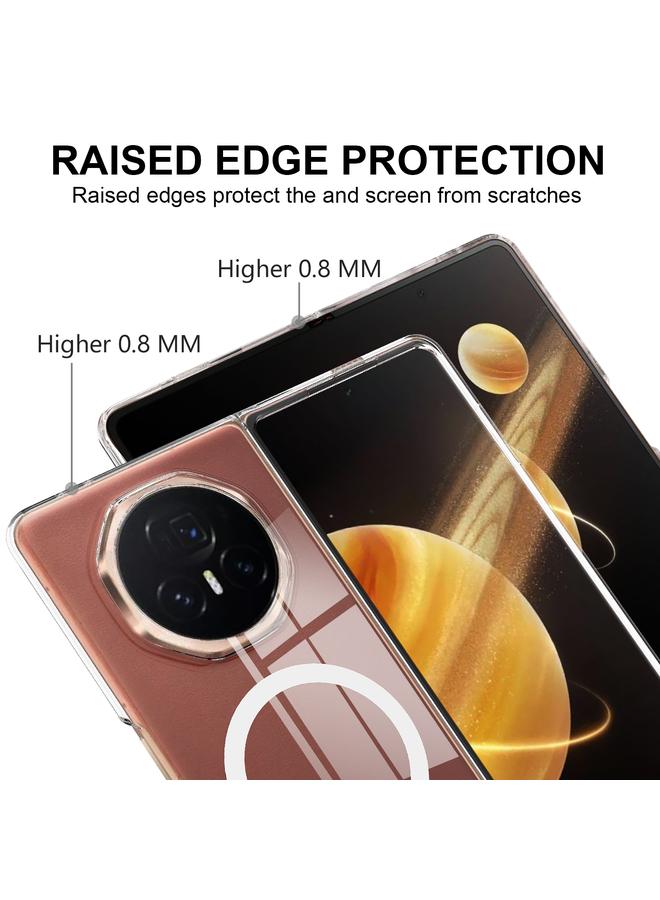 Zaboon Case For Honor Magic V3 Clear Acrylic PC MagSafe Phone Case - Image 4