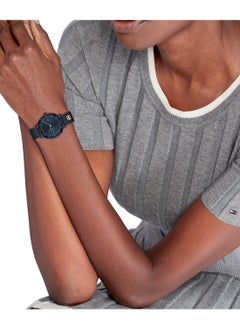 TOMMY HILFIGER TOMMY HILFIGER ROUND ANALOG WOMEN'S BLUE CASE WATCH - 1782740  - Image 4