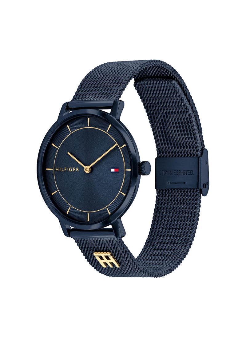 TOMMY HILFIGER TOMMY HILFIGER ROUND ANALOG WOMEN'S BLUE CASE WATCH - 1782740  - Image 1