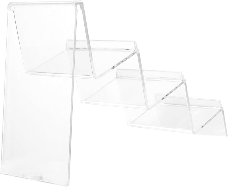 ibasenice Tennis Ball Displaying Stand Acrylic Golf Ball Rack Compact Display Shelf - Image 1
