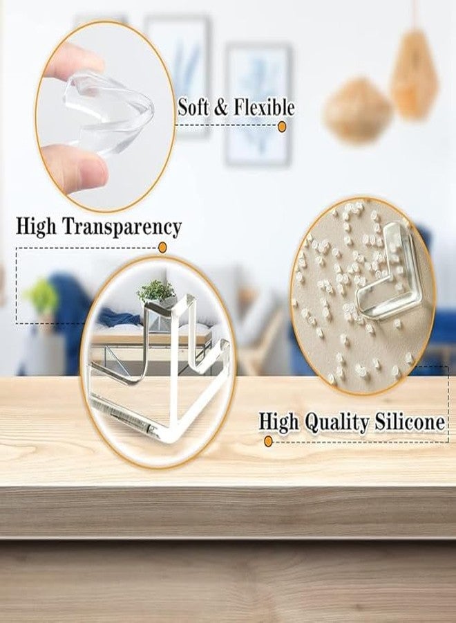 HEONAY Silicone Corner Guards for Baby | Soft, Safe Baby Proofing for Sharp Furniture Corners, Tables, Beds, Cabinets & Home Safety Multicolor (Pack of 16) - Image 4