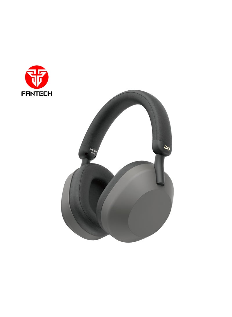 FANTECH Wireless Gaming Headset with Dual Mode (BT 5.3/Wired) - Gaming headset for PC, PS5, PS4, Mac，Switch，20H Playtime, 40mm Drivers, Fast Charging, Adjustable Ear Cups, Memory foam, Durable Frame,Multi-Platform for PC/Mobile/PS5 Multi-Platform Compatible - Image 4