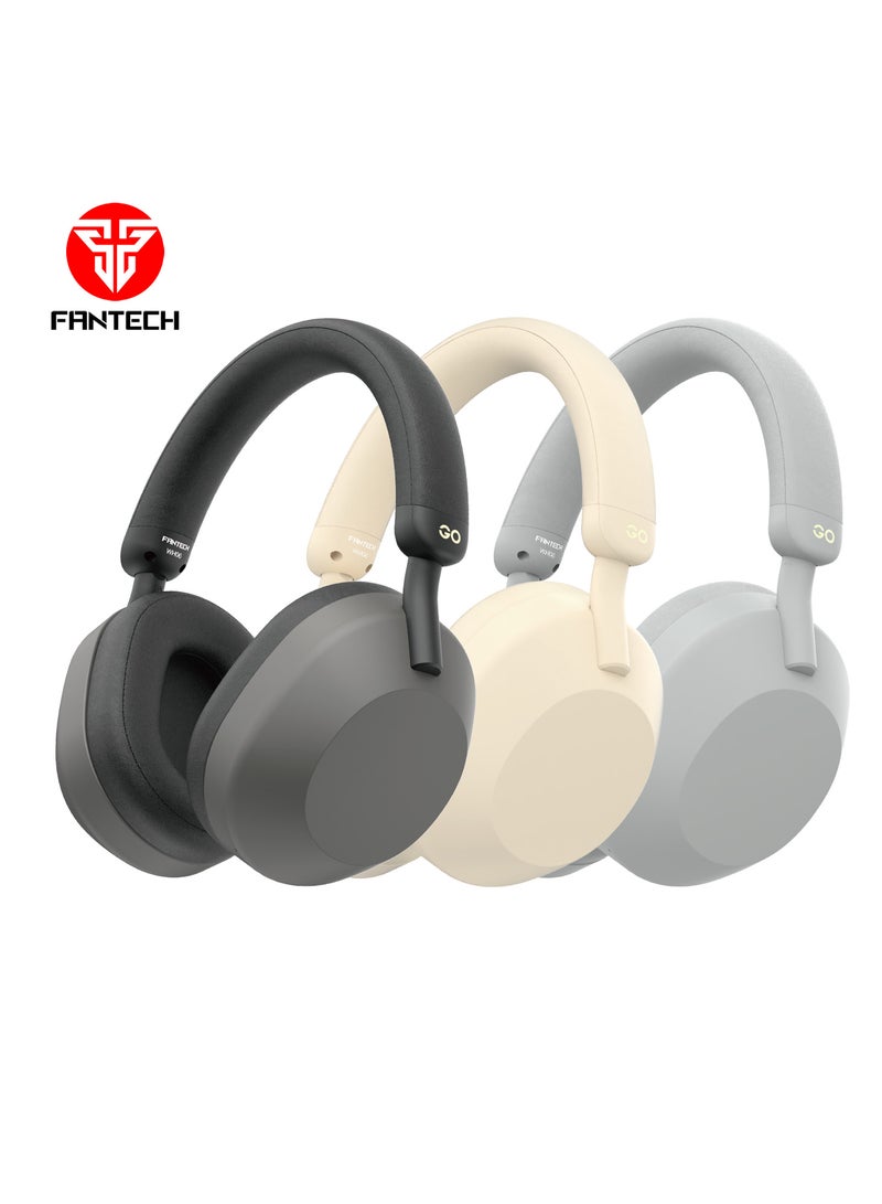 FANTECH Wireless Gaming Headset with Dual Mode (BT 5.3/Wired) - Gaming headset for PC, PS5, PS4, Mac，Switch，20H Playtime, 40mm Drivers, Fast Charging, Adjustable Ear Cups, Memory foam, Durable Frame,Multi-Platform for PC/Mobile/PS5 Multi-Platform Compatible - Image 5