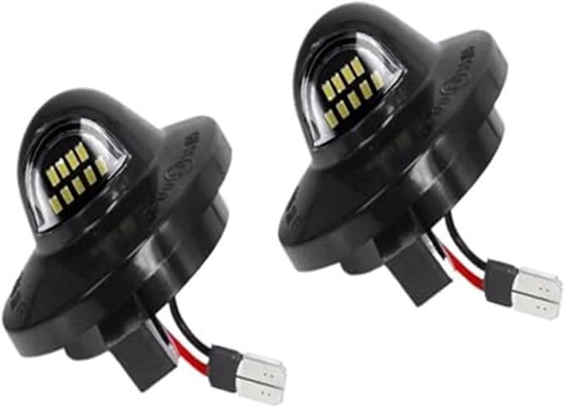 DEMULAX OEM-Fit Xenon White License Plate Light Assembly - Image 1