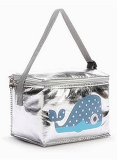 Y&D Insulated Lunch Bag Thermal Stripe Tote Bags Cooler Picnic Food box bag for Women Girls Ladies Kids Children For School work Office & Ourdoor, Sport  - Image 1
