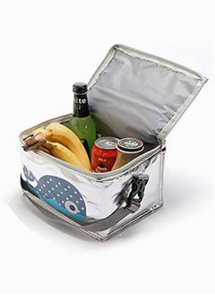 Y&D Insulated Lunch Bag Thermal Stripe Tote Bags Cooler Picnic Food box bag for Women Girls Ladies Kids Children For School work Office & Ourdoor, Sport  - Image 2