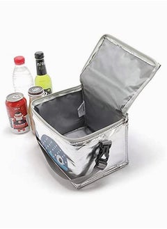 Y&D Insulated Lunch Bag Thermal Stripe Tote Bags Cooler Picnic Food box bag for Women Girls Ladies Kids Children For School work Office & Ourdoor, Sport  - Image 3