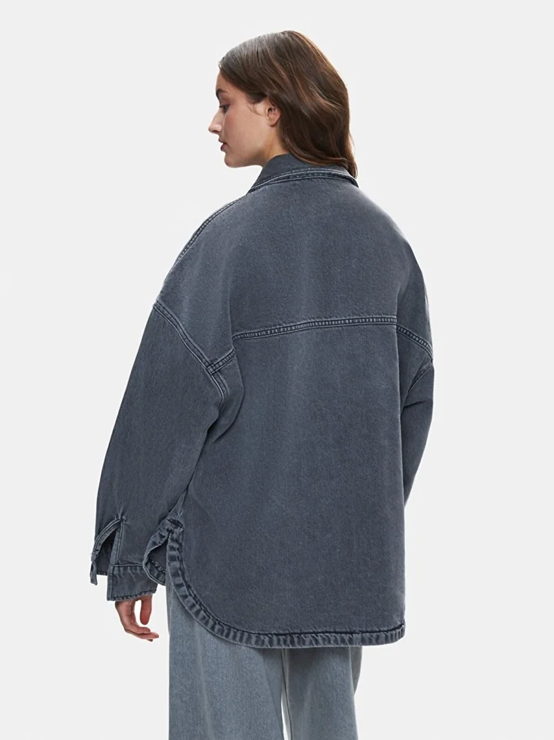ال تي بي Jeannie Oversize Jean Shirt