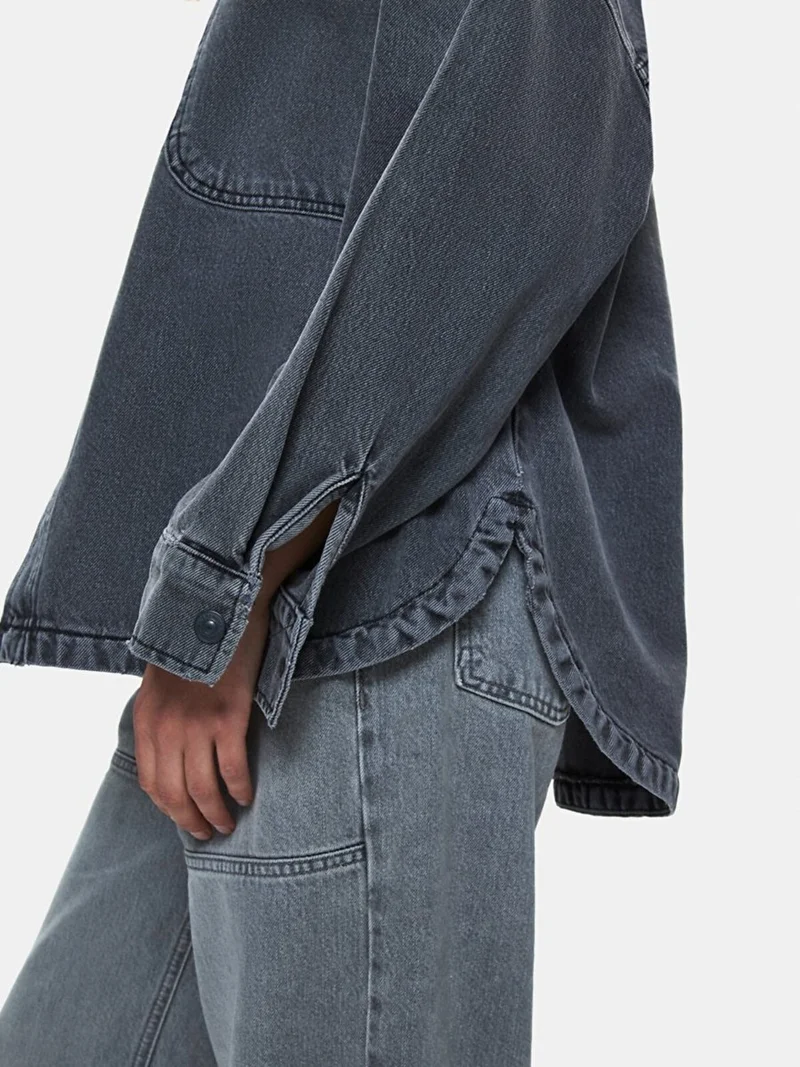 ال تي بي Jeannie Oversize Jean Shirt