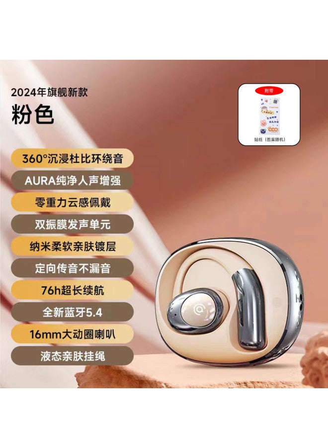 aigo True Wireless Ear-hook Sports Running Open-ear Bluetooth Earbuds True Wireless Headphones Long Battery Life - Image 2