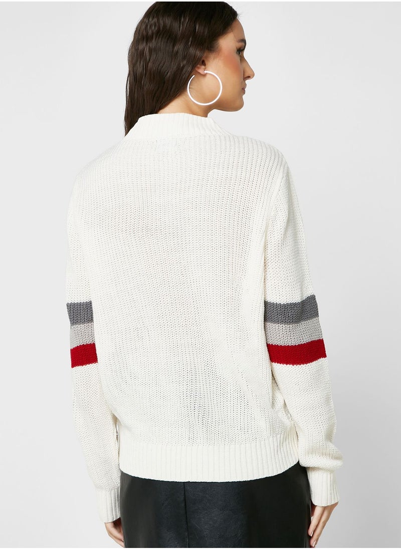 Ginger - Varsity Style Sweater - Image 1