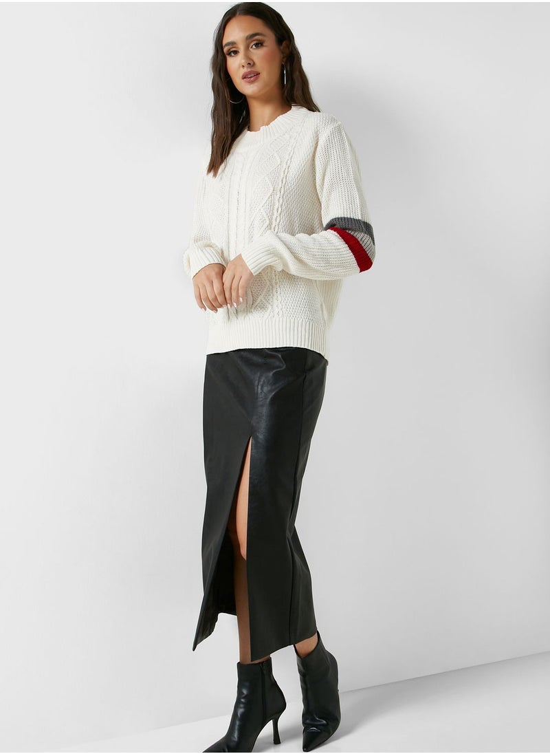 Ginger - Varsity Style Sweater - Image 1
