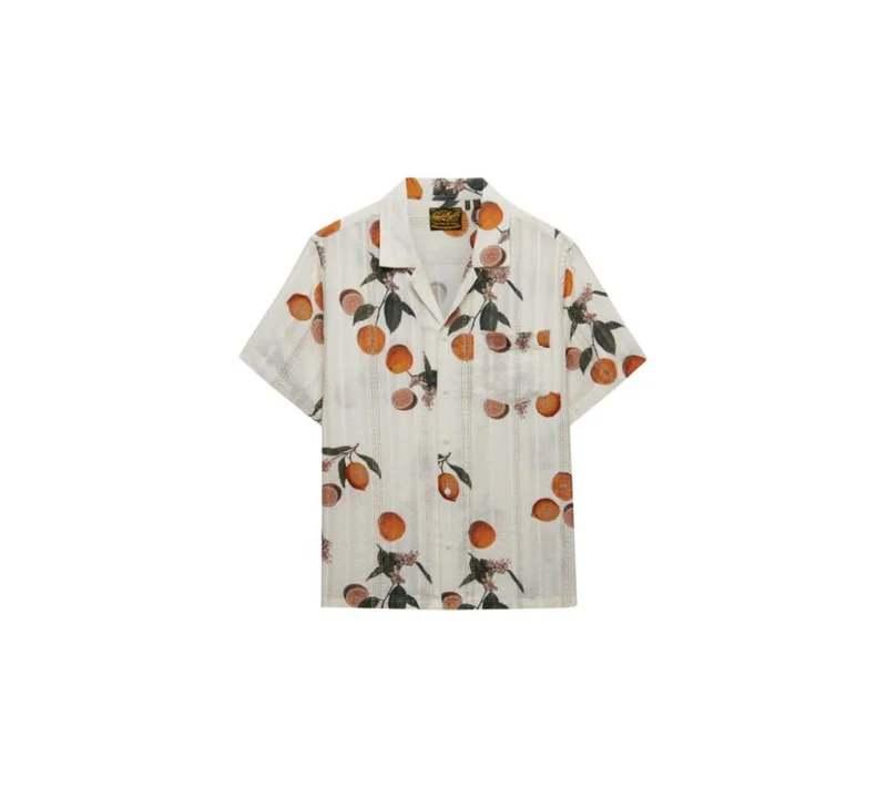 Superdry Beach Printed Short Sleeve Shirt