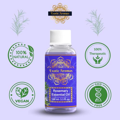 Exotic Aromas Hair Oil (Rosemary Essential Oil) - Image 5