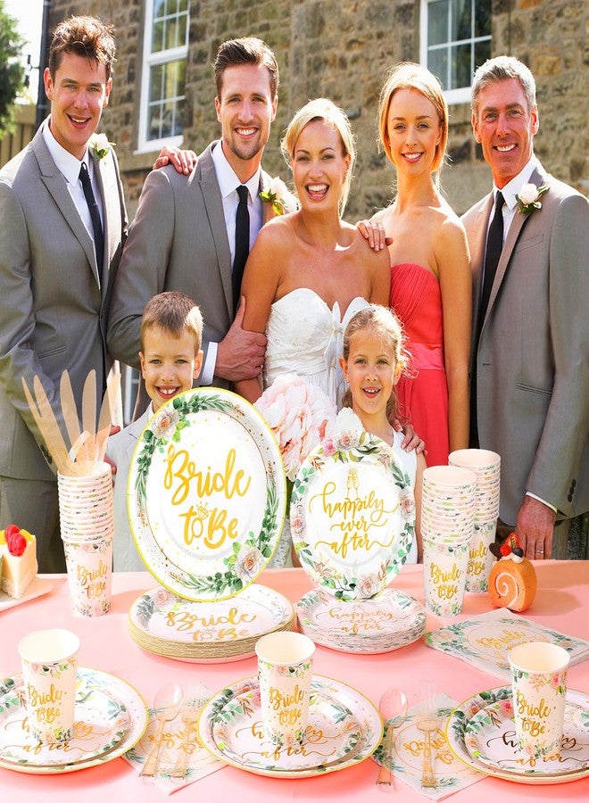 Boocikey زينة حفل استحمام العروس باللون الأخضر الحكيم، أطقم أطباق ومناشف لحفل استحمام العروس، زينة حفلة توديع العزوبية مع بالونات العروس وأغطية طاولات لحفل خطوبة الزفاف لخدمة 25 ضيفًا - Image 4
