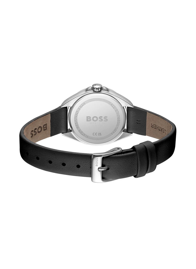 HUGO BOSS - Women's Felina Black Dial Watch - 1502624 - Image 1