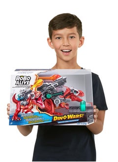 ROBO ALIVE ZURU ROBO ALIVE Dino - SERIES 1 Mega-Rex - Mega Tyrannosaurs Giant  Toy For Ages 3+  - Image 5
