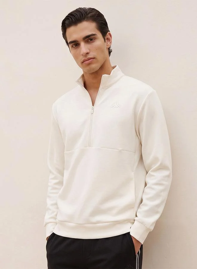 Kappa 2-Way Stretch Half Zip Sweatshirt