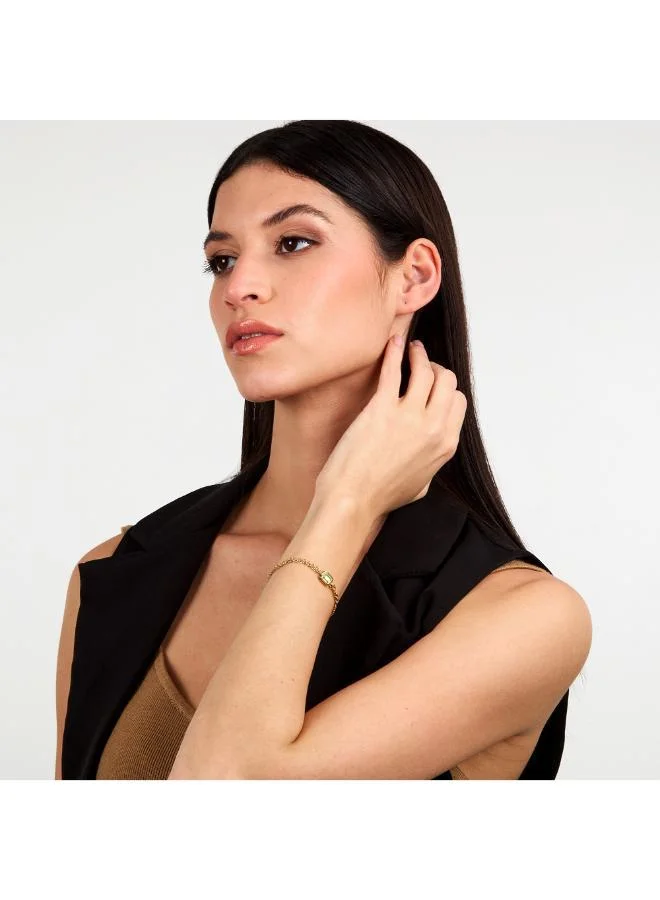 TRUSSARDI  Tjaxa24 T-Design Bracelet for Women | Best Price UAE
