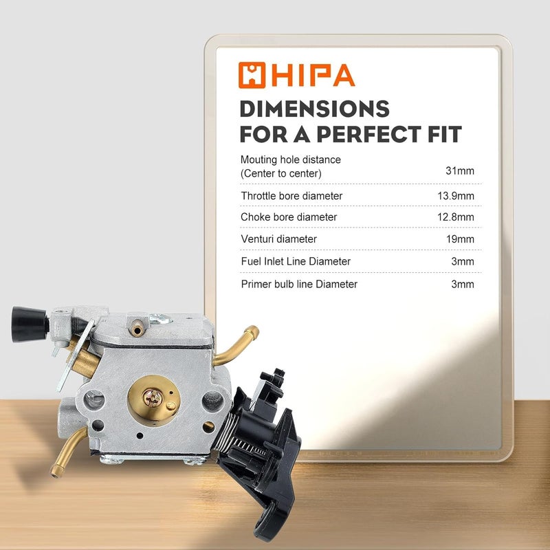 Hipa 506450401 Carburetor for Husqvarna 445 450 450E 445E Gas Chainsaw Parts Replace C1M-EL37B Carb with Maintenance Kit - Image 5