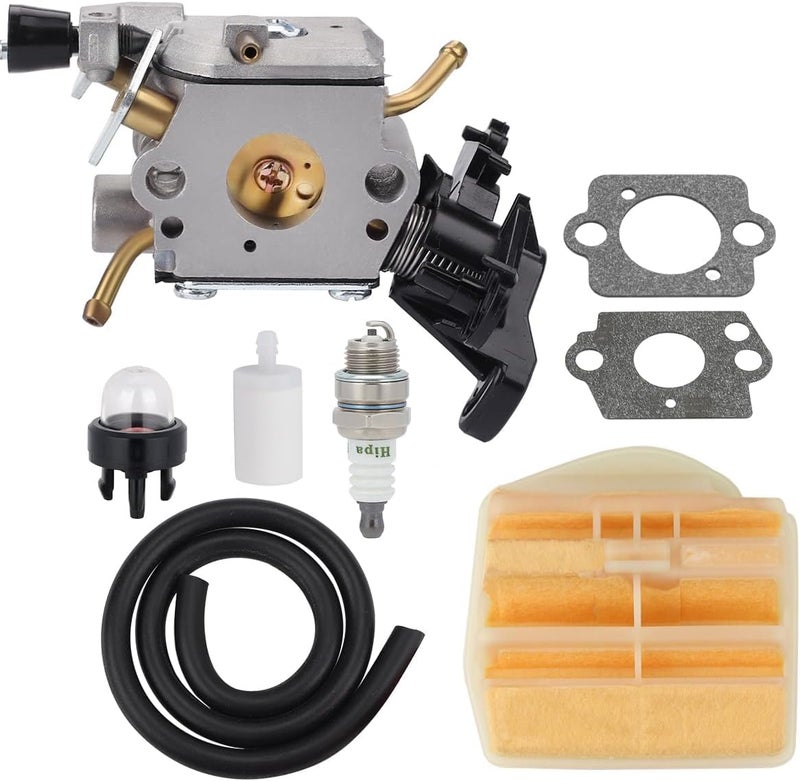 Hipa 506450401 Carburetor for Husqvarna 445 450 450E 445E Gas Chainsaw Parts Replace C1M-EL37B Carb with Maintenance Kit - Image 1